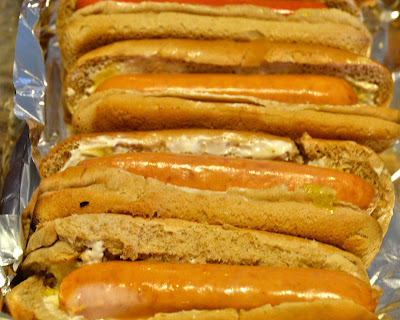Oven coney dogs