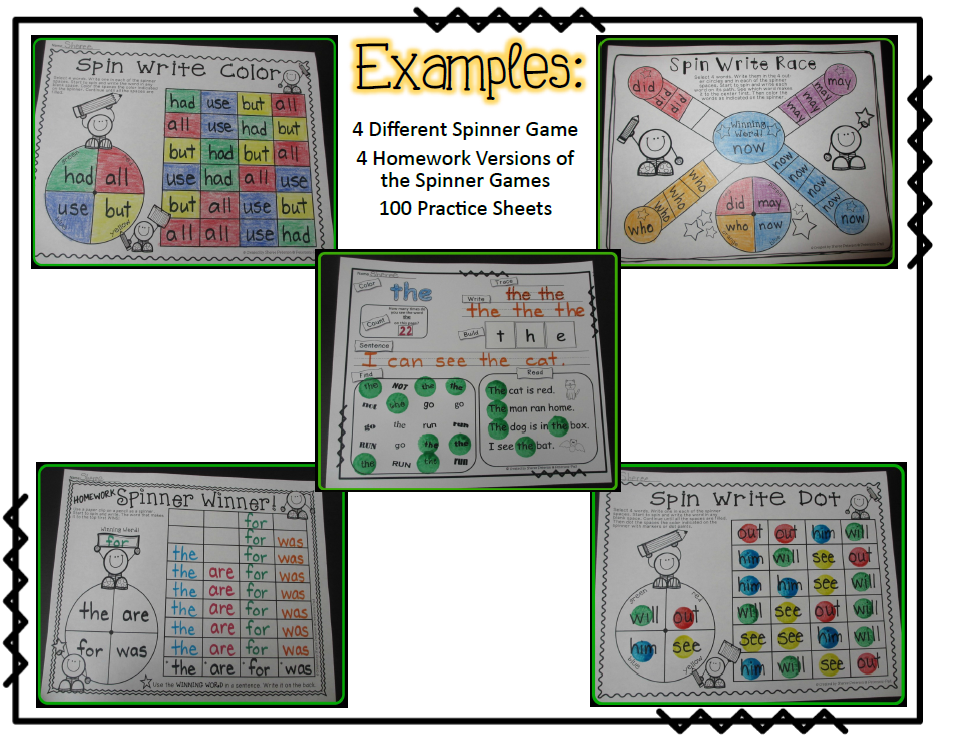 Peterson's Pad: Sight WORD Practice Packets