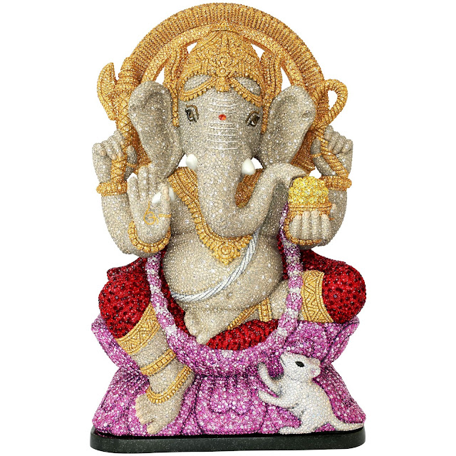 SWAROVSKI INTRODUCES GANPATI FIGURINE SWAROVSKI INTRODUCES GANPATI FIGURINE