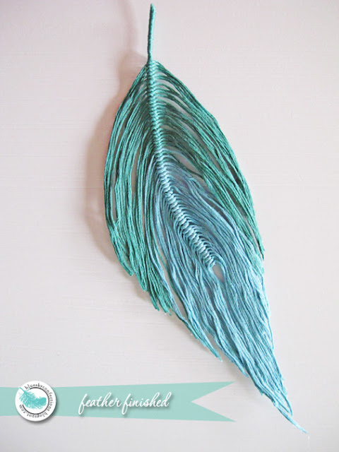 Handmade Feather Tutorial - Infarrantly Creative 