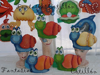 Gorro o Sombrero de goma espuma de Caracol