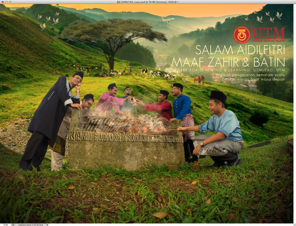 Hari Raya Tahun 2016 Grafik Manipulation