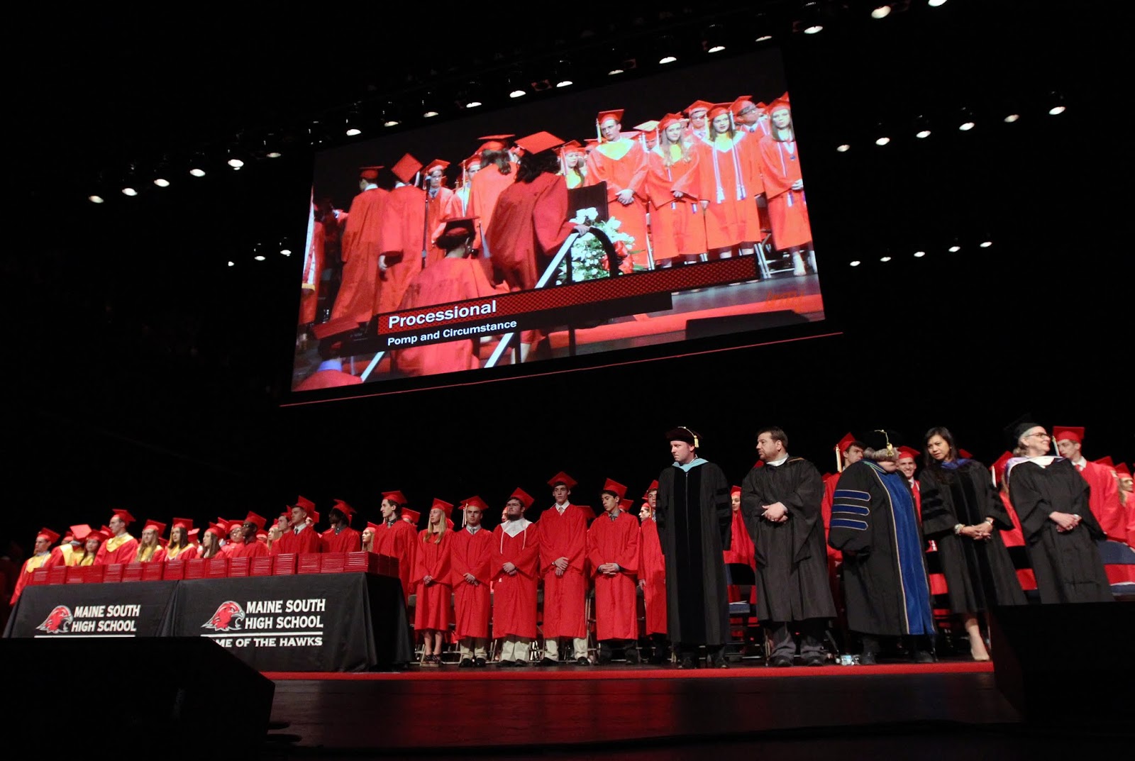 Mark Kodiak Ukena Maine South High School 2019 Graduation Ceremony