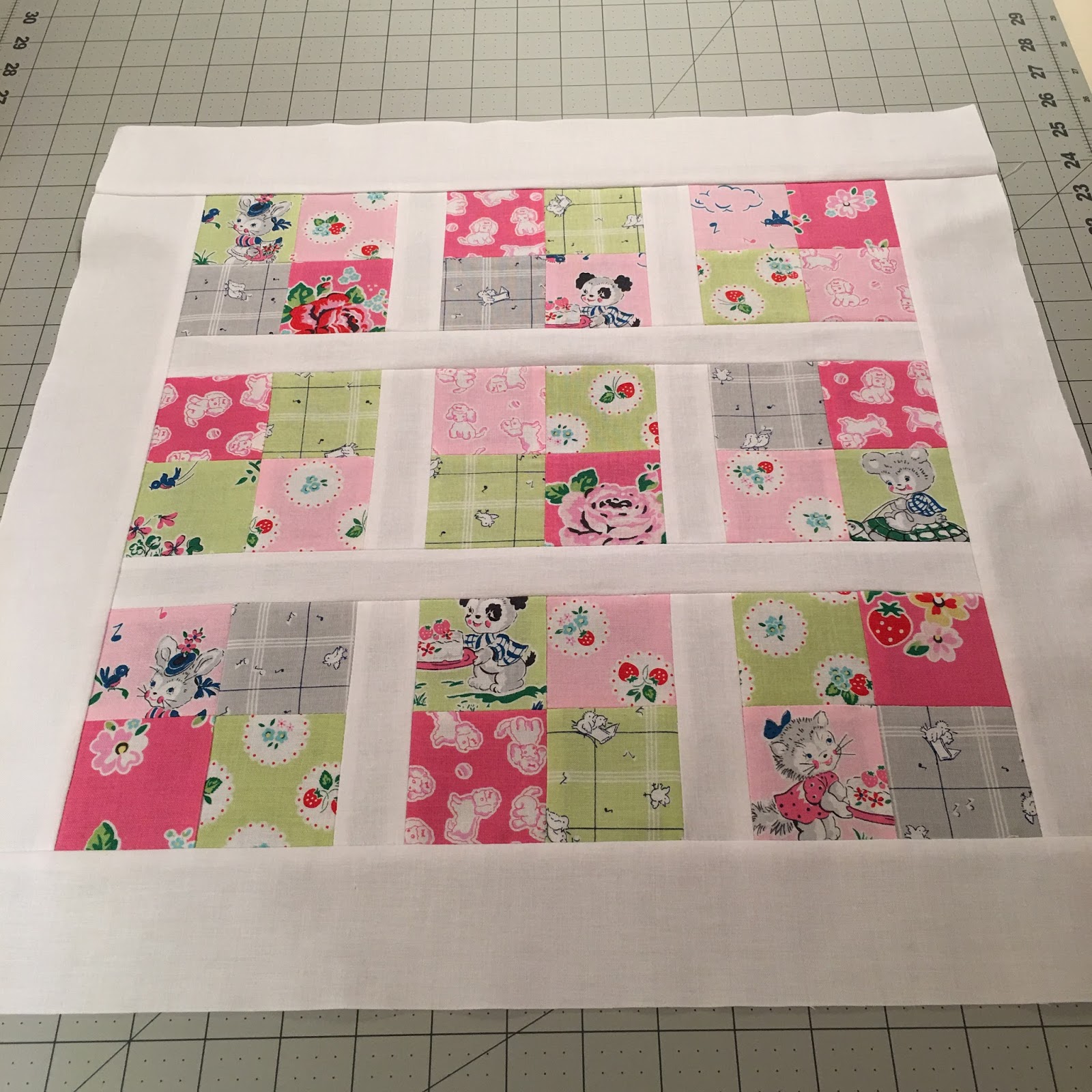 Carried Away Quilting Coffee Time Quilt in Strawberry Biscuit (Tutorial)