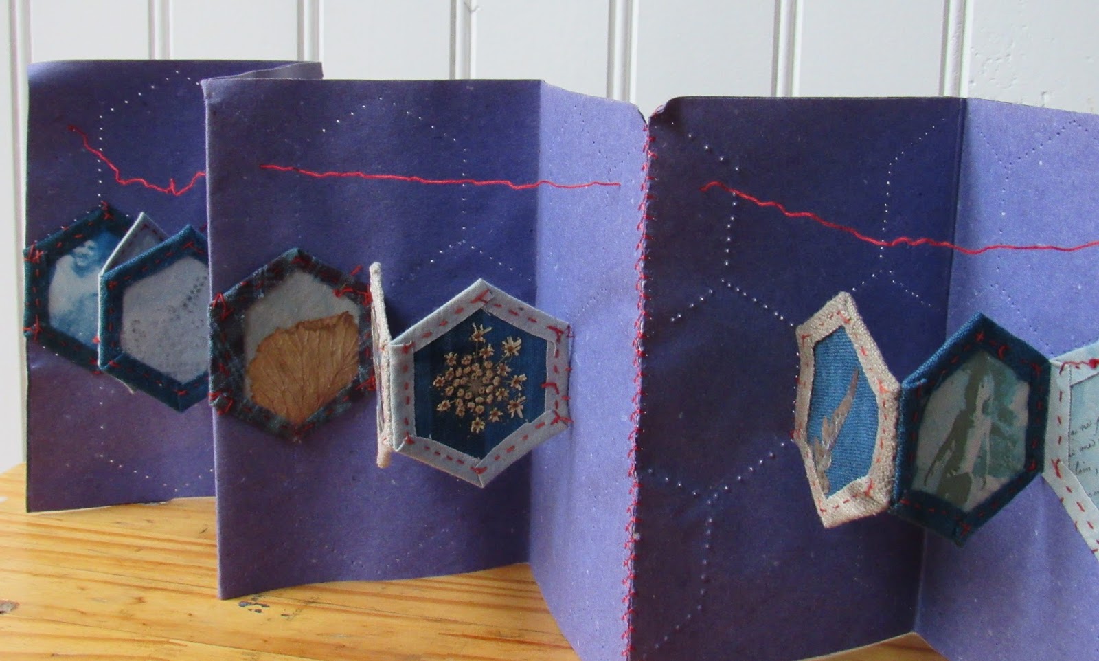 Bouts de chiffons.: Jardin de grand-mère, interprétation toute