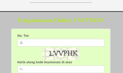 Pengumuman Online UM PTKIN 2018/2019 Pengumuman Online UM PTKIN 2018/2019