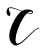 C Lettre C
