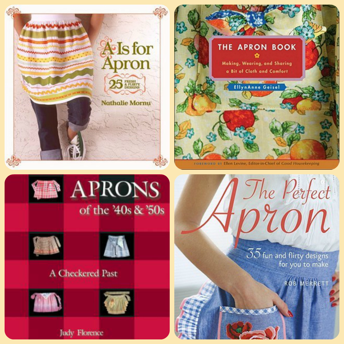 Who wrote the book of aprons? Following The Thread