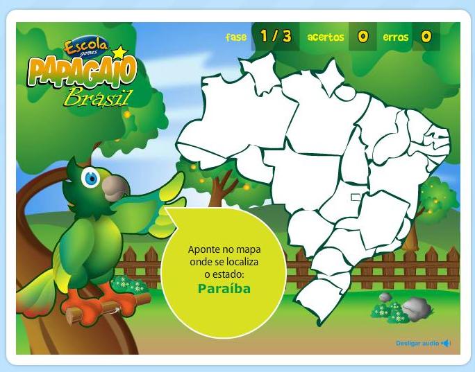 Aprender Construindo: Mapa do Brasil