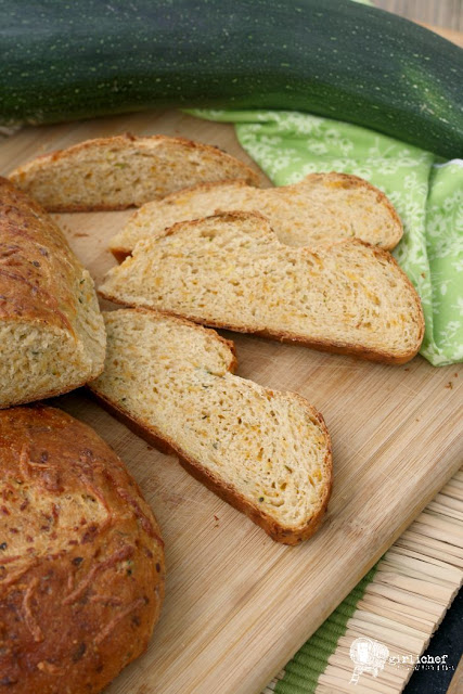 Zucchini Cheddar Bread