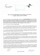 SR. PRESIDENTE DO CONCELLO DE VIGO D. ABEL CABALLERO - ENTREGA DITAME XURÍDICO  (ANO 2007)