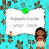Agenda escolar Moana 2017-2018 en word editable