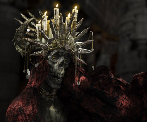 As incríveis esculturas digitais e modelos 3D de fantasia, ficção e terror de Andrés Ríos Andres Rios artstation arte ilustrações esculturas digitais modelos 3D fantasia ficção terror sombrio