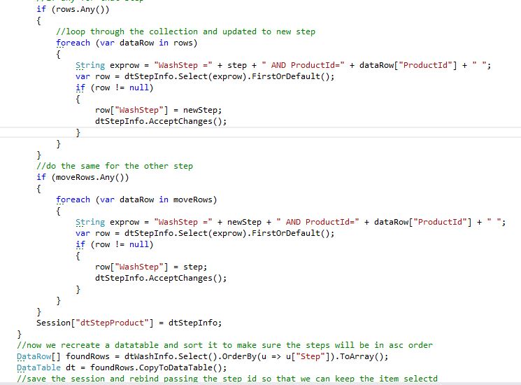 Welcome: Moving rows up and down with reordering using a list view ...