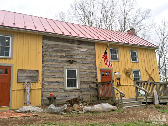 Located just a short 15 minute drive from Harpers Ferry in Charles Town is a fun little gem called the Bloomery Plantation Distillery. The distillery itself is partially housed in a restored cabin that was originally built in the 1840's as quarters for slaves.