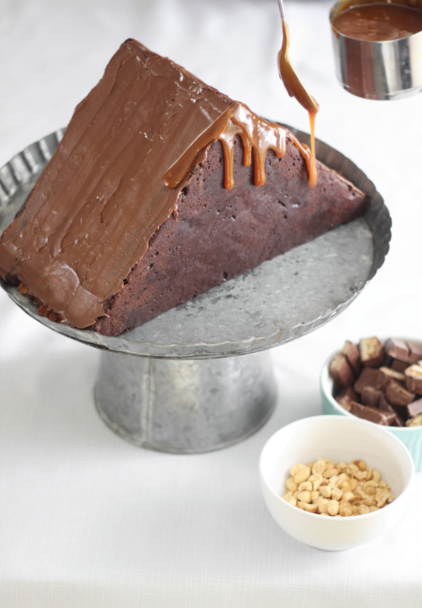 Candy Bar Cheesecake Brownie Mountain Sprinkle Bakes