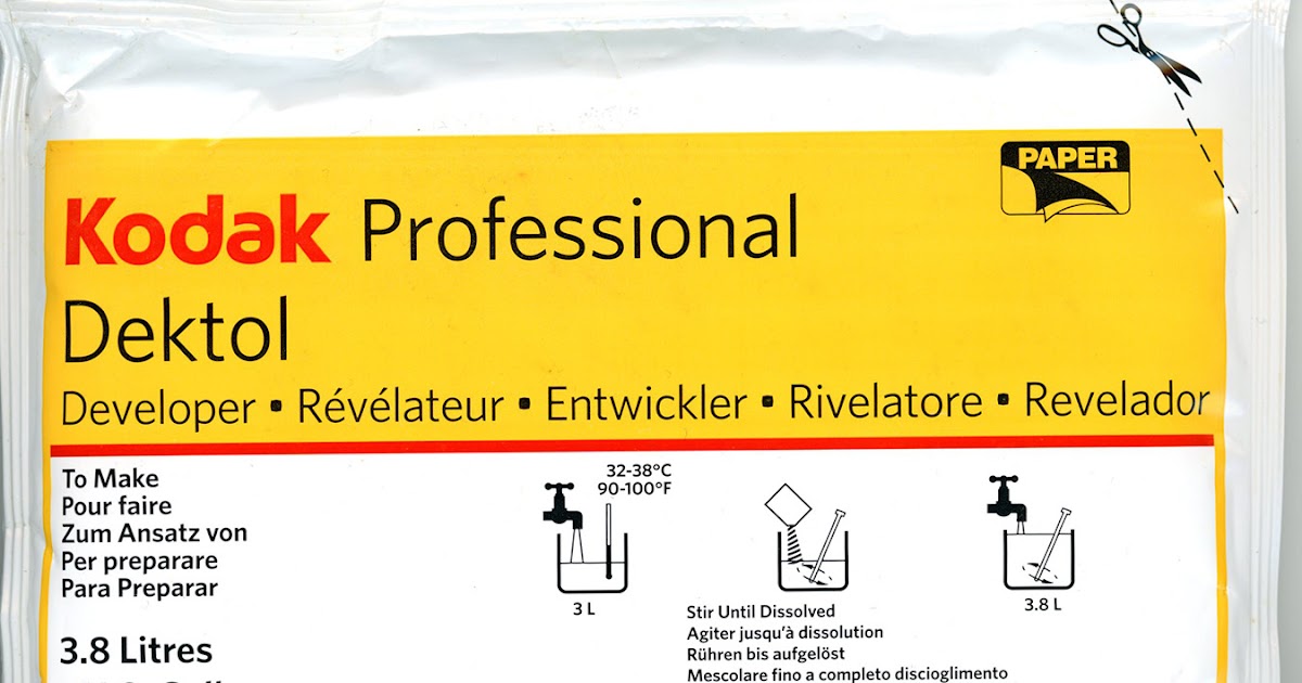 Kodak Dektol(D72) Developer