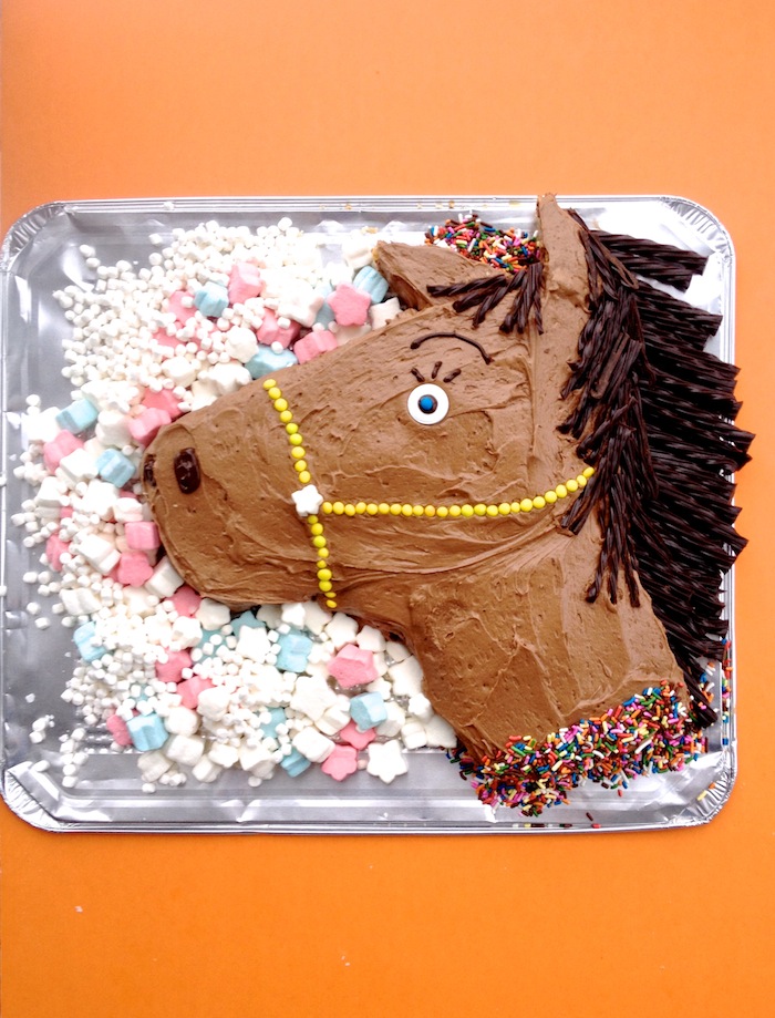 How-To Make The Most Epic Horse Cake EVER! Step-By-Step ...