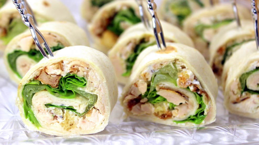 52 Ways to Cook Caesar Salad Pinwheels RollUps Appetizers