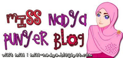 Segmen Miss Nadya :: Motif Kenal Blogger Lain