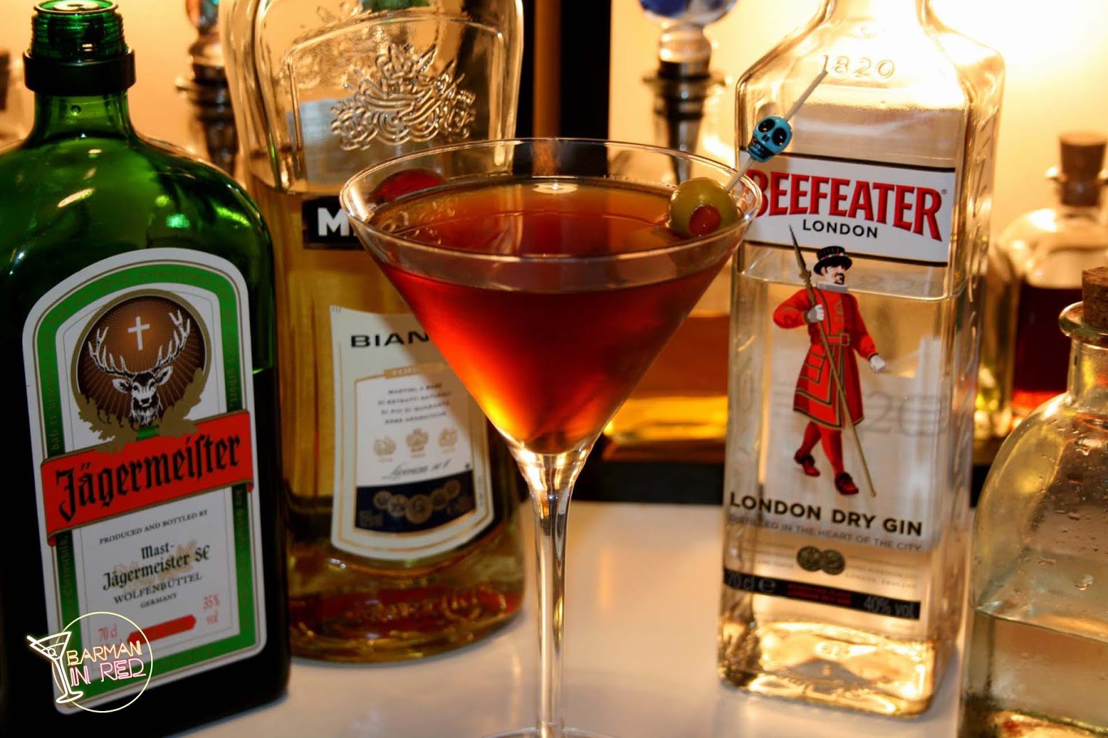 Martini Jager una combinación creativa