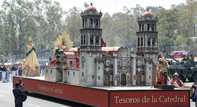 Así fue el histórico Desfile del 5 de Mayo en Puebla