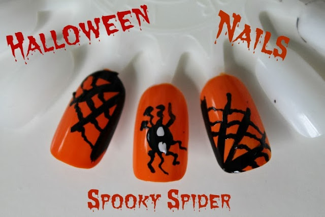 Easy Halloween Nail Art Ideas Spooky Spider