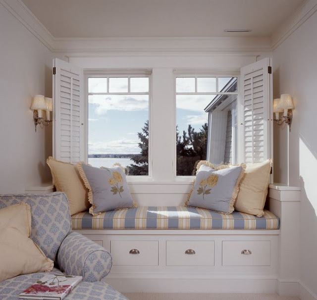 interior decorating decor design blue and yellow coastal living attic bedroom