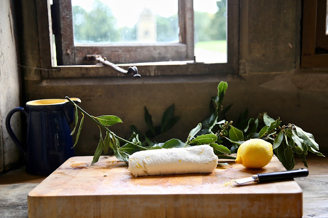 Making fresh cheese with Cryer and Stott, Carlton Towers, Yorkshire