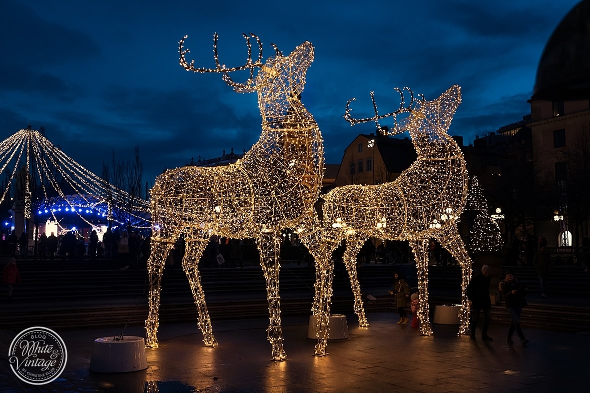 Weihnachten in Schweden's Hauptstadt verbringen.
