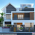 5 bedroom 3995 sq-ft mixed roof modern house
