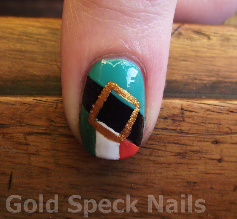 Gold Speck Nails: Spring Challenge - Day 2 - St. Patrick's Day