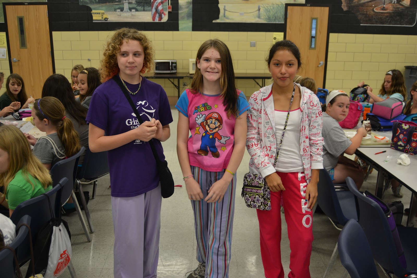 What's New at Truman: Spirit Week Monday~Pajama Day