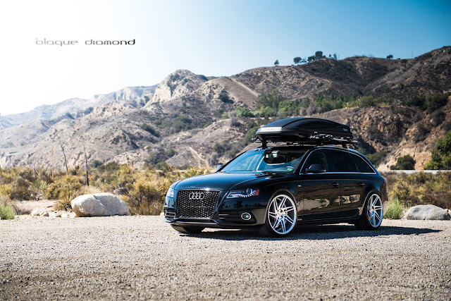 2012 Audi Avant Fitted With 20 Inch BD-1’s in Silver - Blaque Diamond Wheels