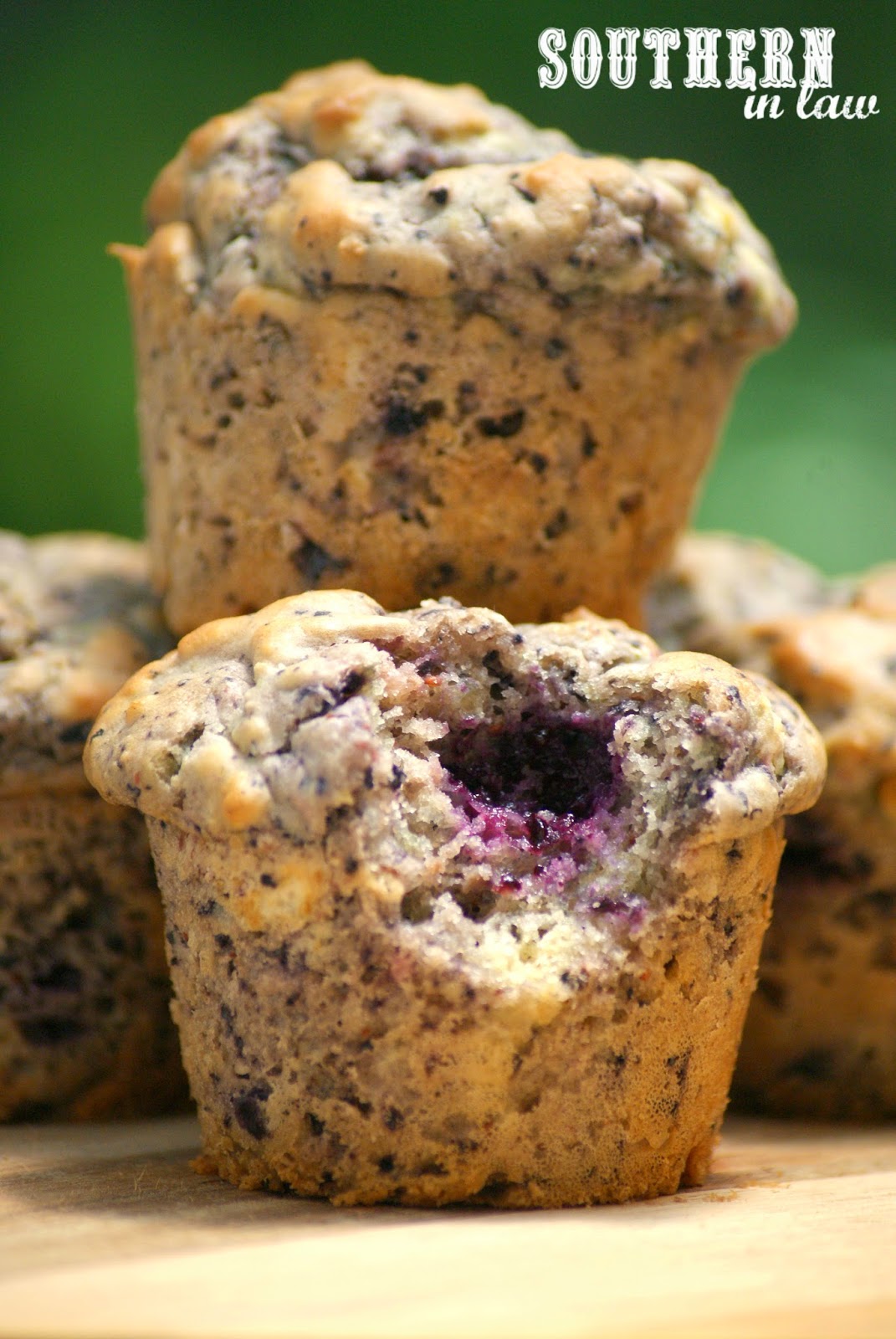 Healthy Blueberry Muffins Recipe - low fat, gluten free, healthy, skinny recipe, freezer friendly, healthy lunchbox snacks,