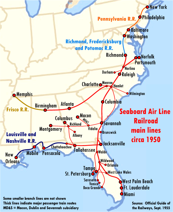 Industrial History: Seaboard Air Line Railroad