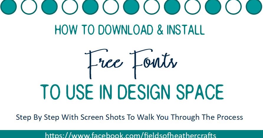 Fields Of Heather All About Fonts Text In Cricut Design Space
