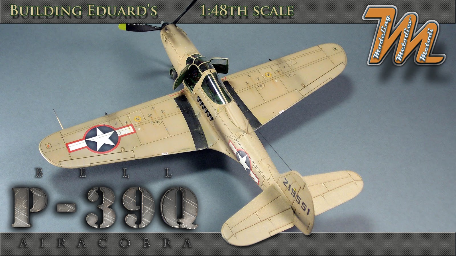 Bell P39 Q Airacobra, USAF, scale model