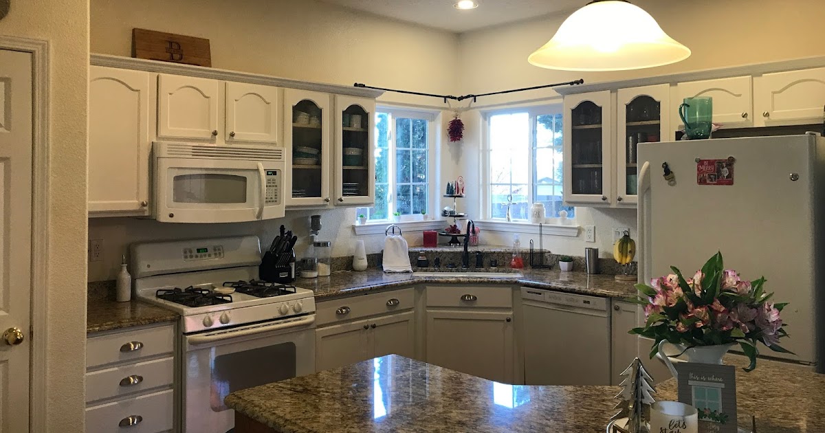 Emily Burn Kitchen Makeover/ Painting our Kitchen