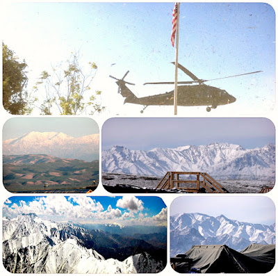 Pictures / Afghanistan / https://winedineandplay.blogspot.com/p/pictures_6.html A collage from Herat, Hindu Kusch Mountains, Kunduz, and FOB Shank