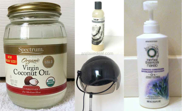 Products used 4.5 weeks post relaxer touch up | A Relaxed Gal: Hair + Beauty + Blogging + Beauty