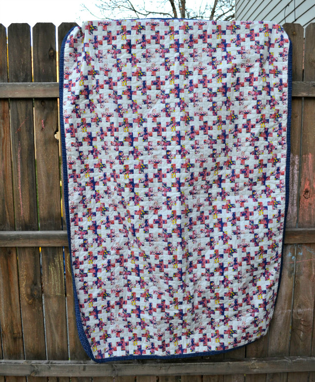 Sewing for Baby: A Crib Sheet and a Cheater Quilt