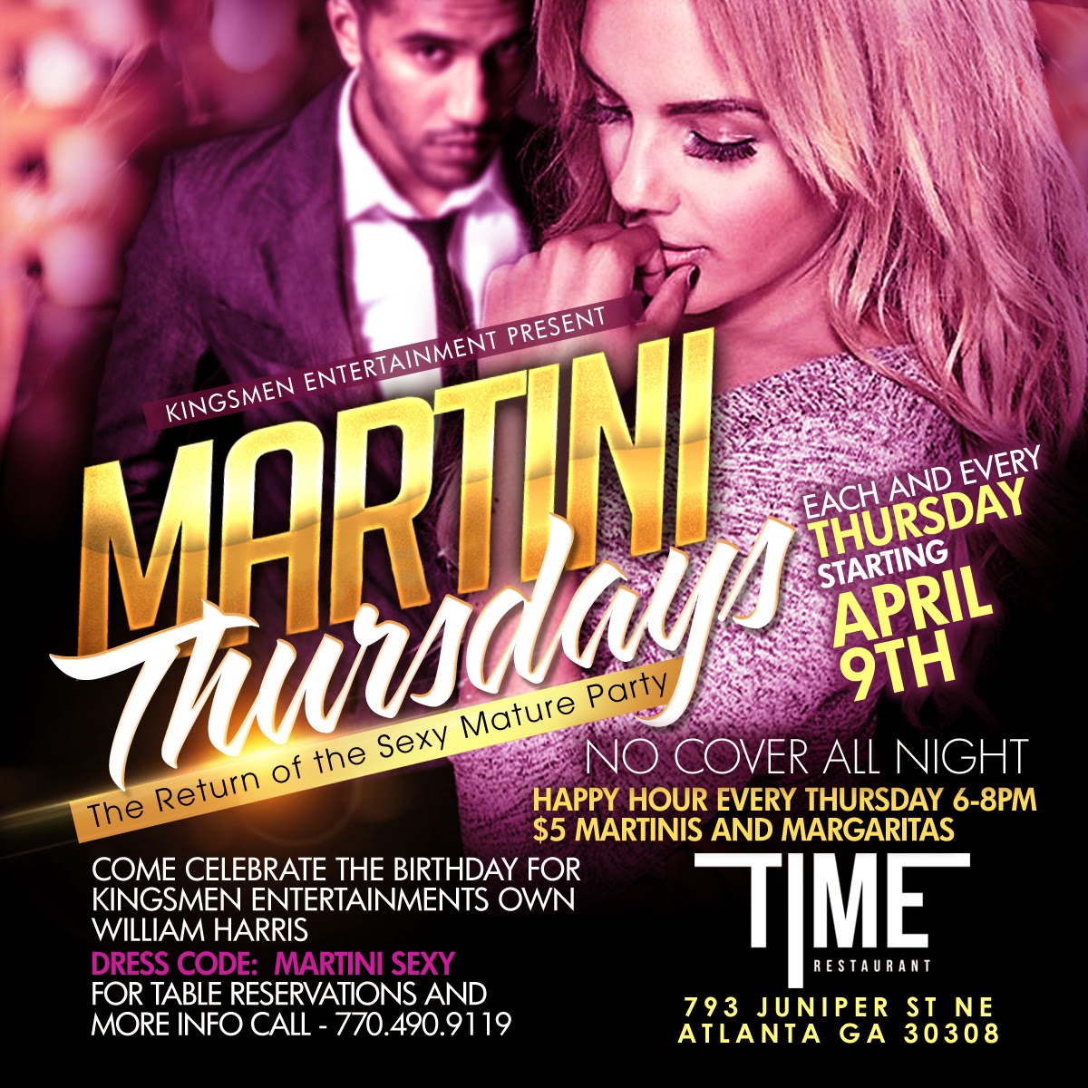 Martini Thursdays