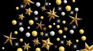 Stars Christmas Tree Mobile Wallpaper