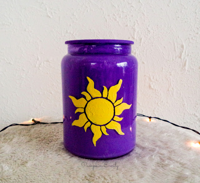 DIY Tangled Inspired Jar
