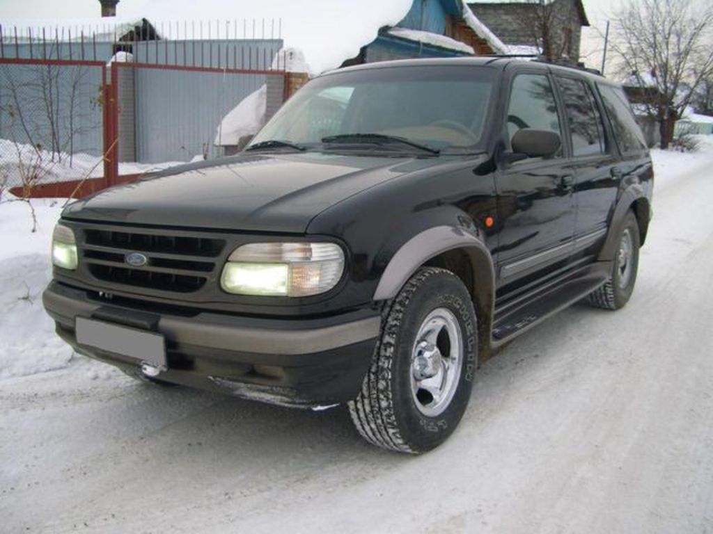 1996 Ford explorer owners manual #4