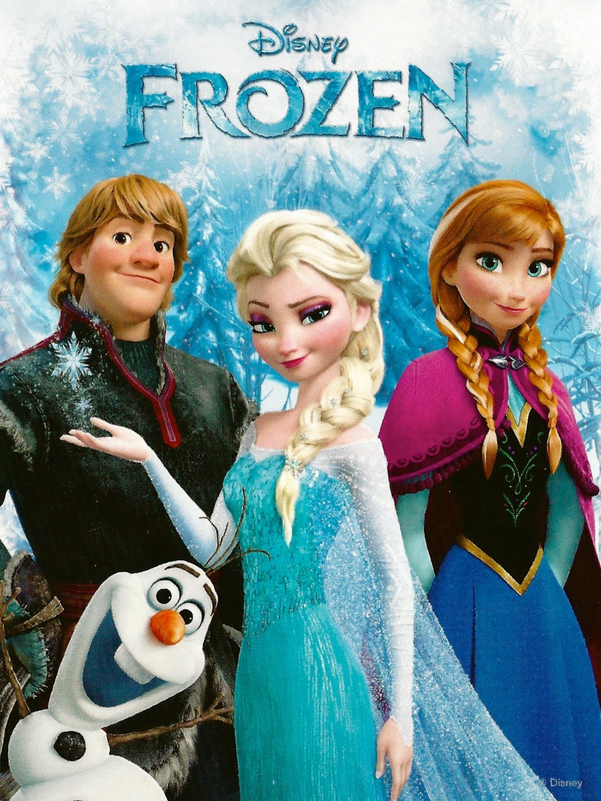 Disney Characters In Frozen
