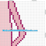 patrones beads pantera rosa