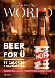 Licensing World 2016-04 - Winter 2016 | ISSN 1393-0826 | CBR 96 dpi | Bimestrale | Professionisti | Tempo Libero | Gastronomia | Bevande
Licensing World is the number one magazine for the pub, nightclub and off licence sectors in Ireland.