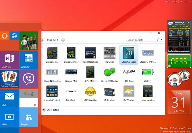 Forex widget windows 10